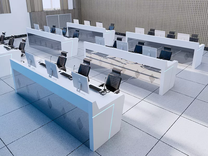 Consolă de monitorizare modulară